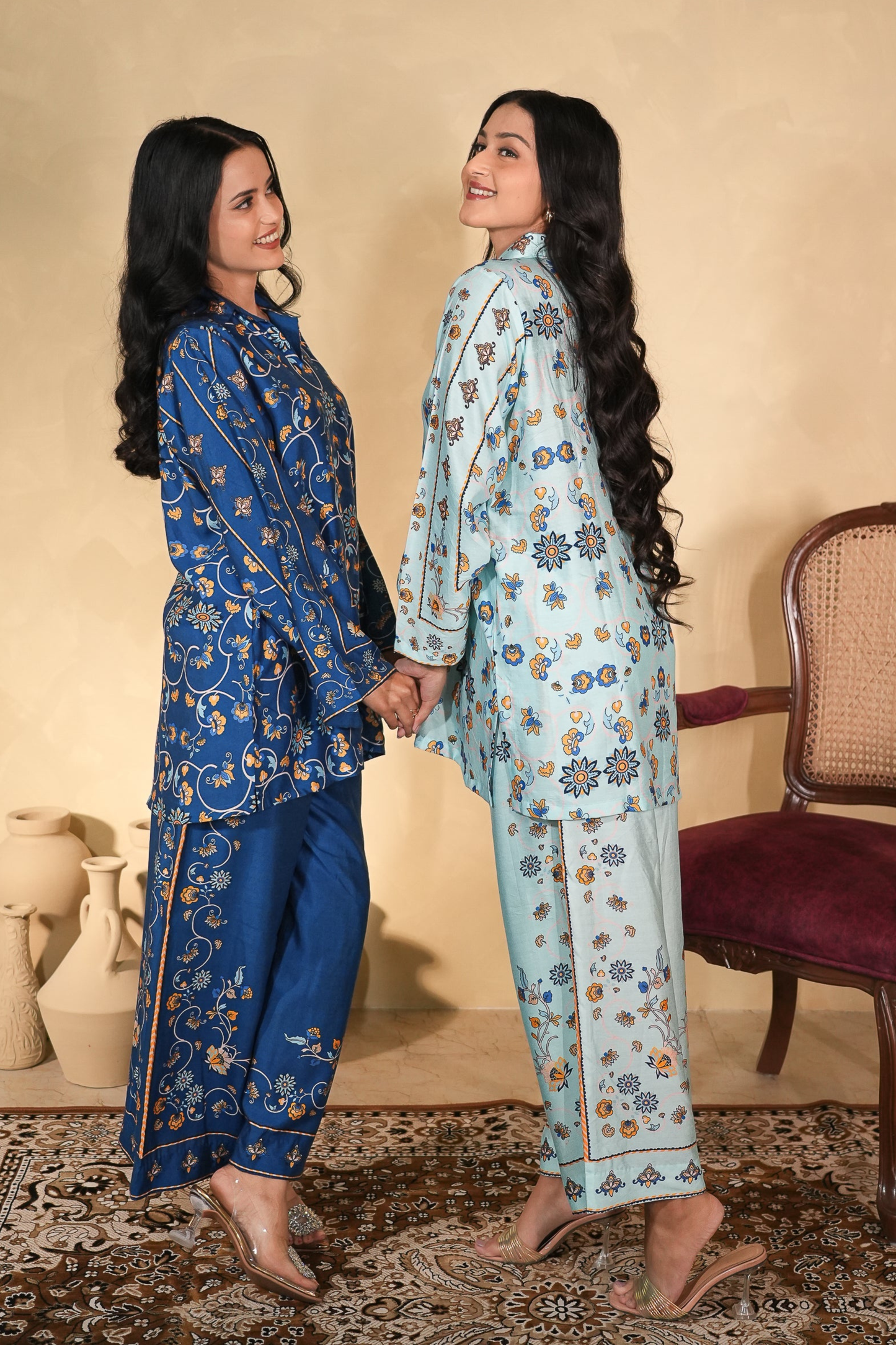 ROYAL AZURE CO-ORD SET