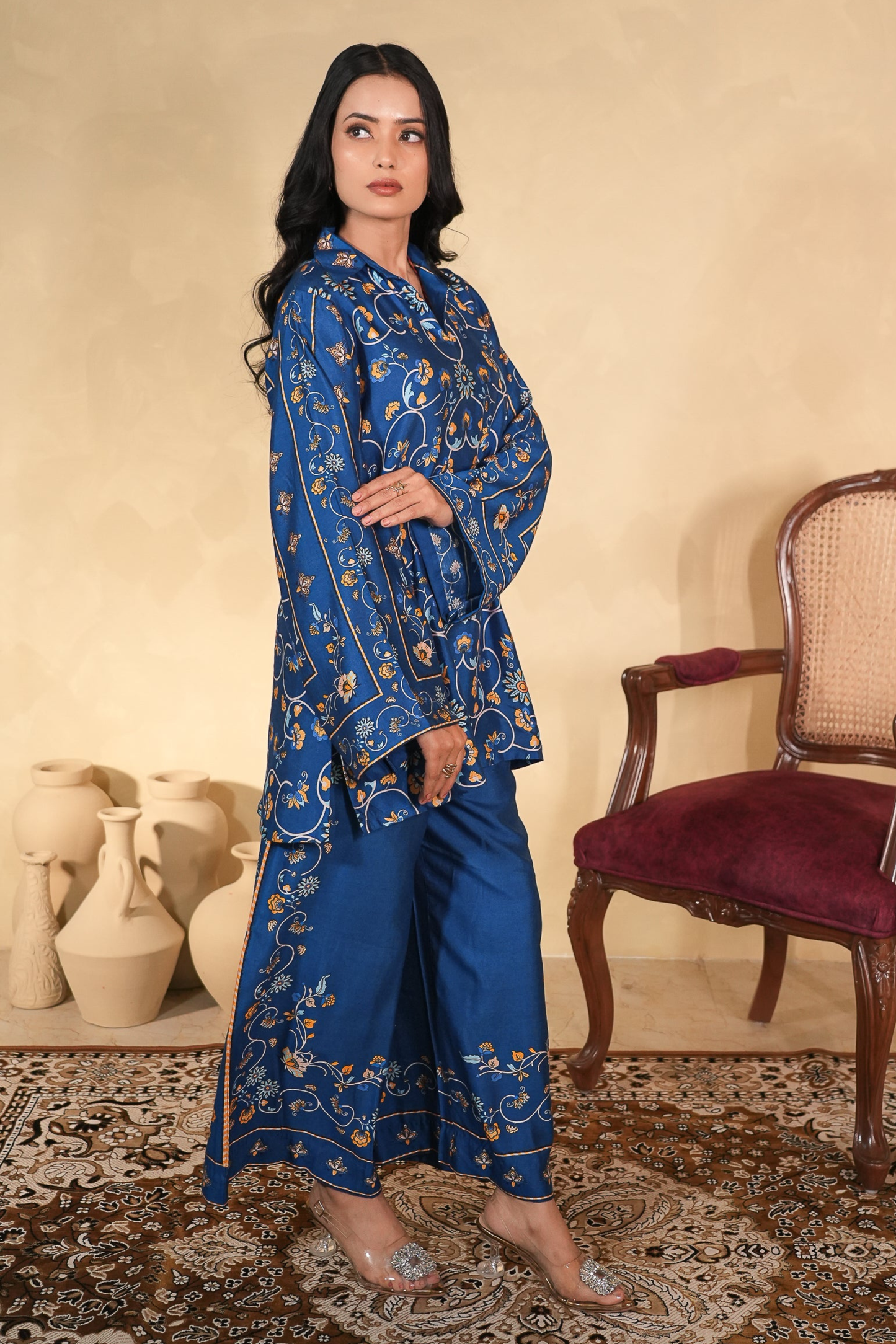 ROYAL AZURE CO-ORD SET