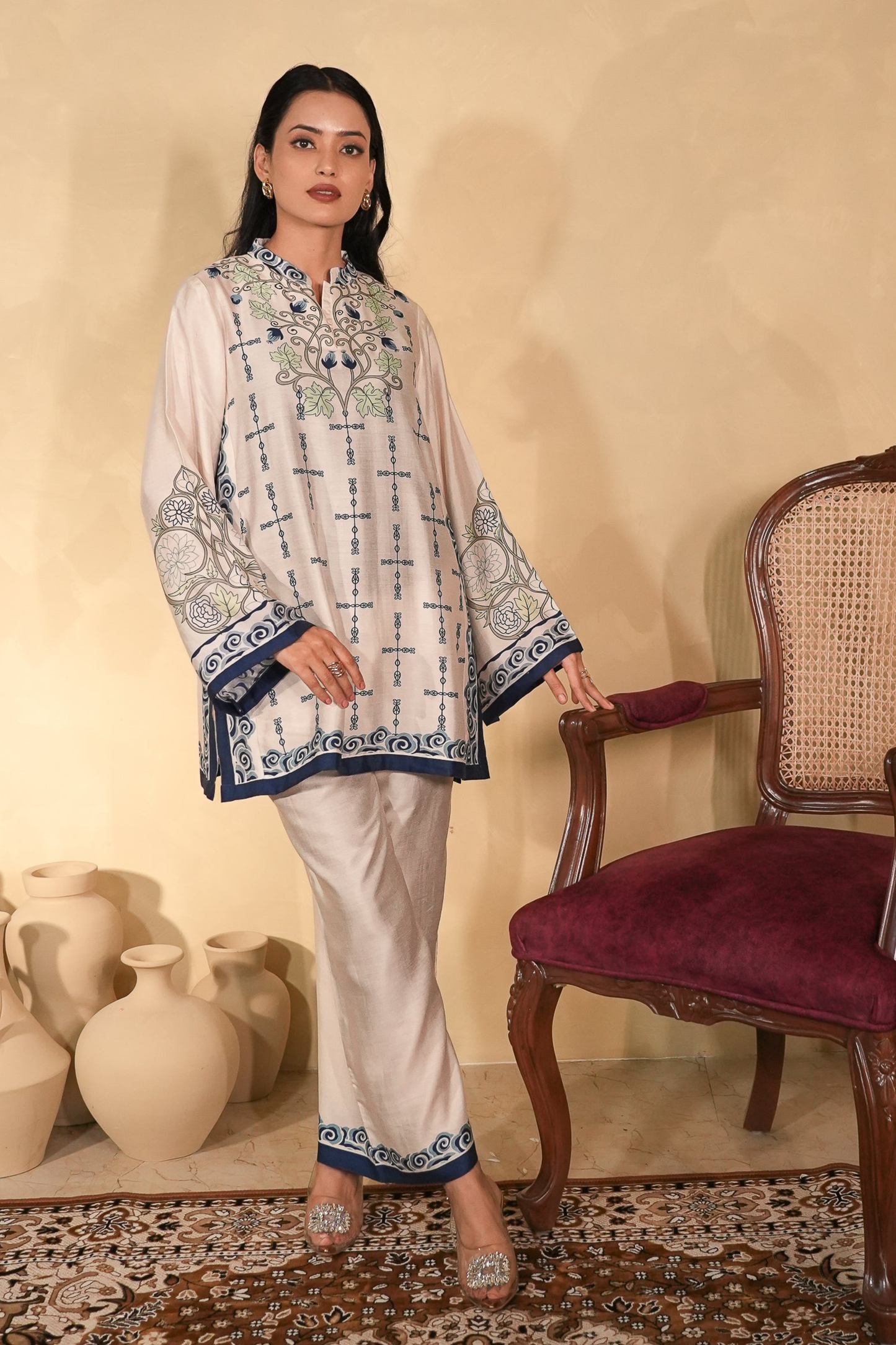 CELESTE BOTANIQUE CO-ORD SET