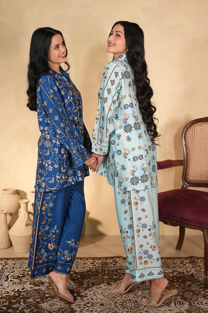ROYAL AZURE CO-ORD SET