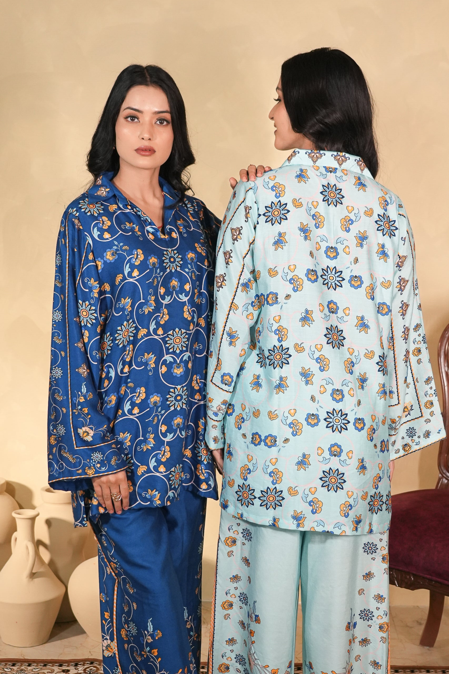 ROYAL AZURE CO-ORD SET