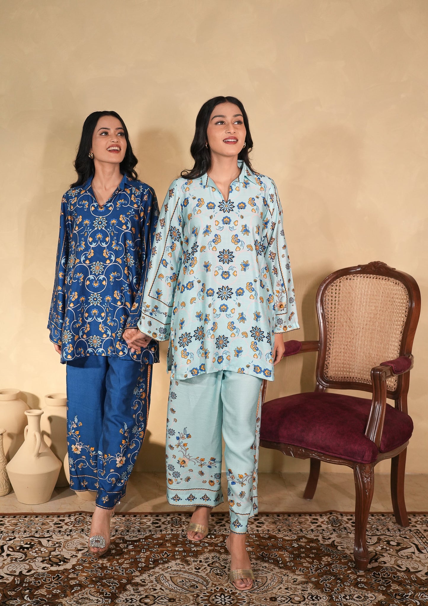 ROYAL AZURE CO-ORD SET