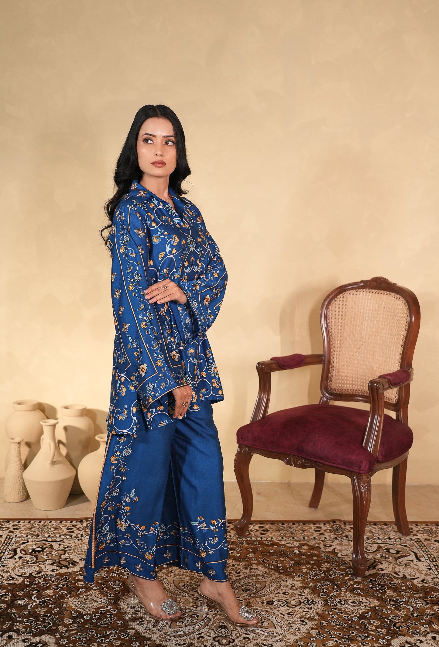 ROYAL AZURE CO-ORD SET