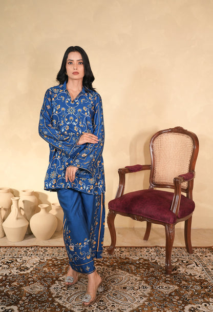 ROYAL AZURE CO-ORD SET