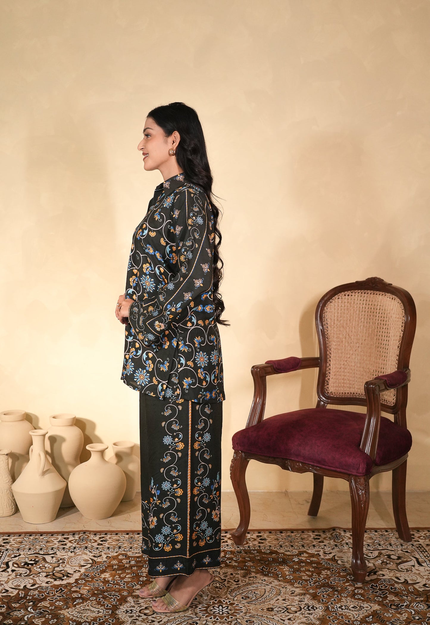 BLOSSOM NOIR CO-ORD SET
