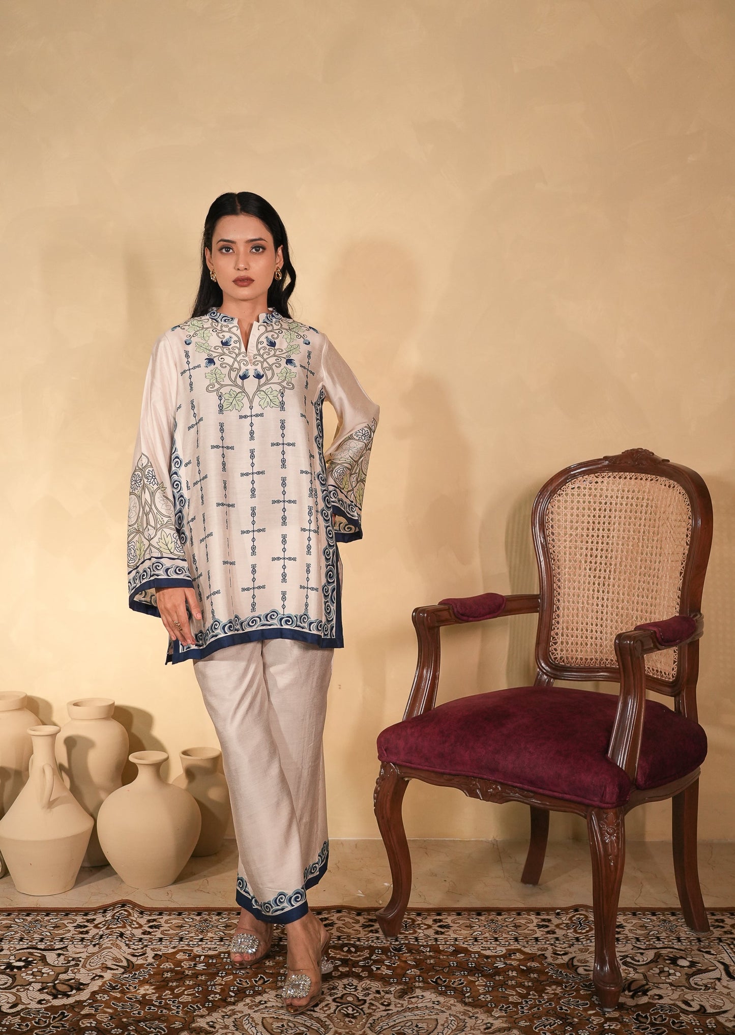 CELESTE BOTANIQUE CO-ORD SET
